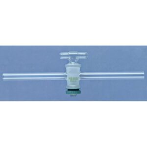 Rubinetti ad una via NS 14,5 foro 2,5mm, maschio vetro soffiato