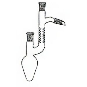 Palloni Claisen con punte Vigreux ml 10, coni m/f 14/23