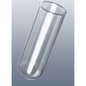 Provette per centrifuga diam. 12x100mm, cap.nom. 6ml, sp. 2,2mm, fondo tondo bordo diritto (toll. sull'altezza +/-2mm)