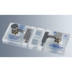 Camere contaglobuli doppie con pinze di Buerker