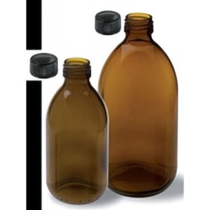 Flaconi v/giallo, ml 500, con tappo PFP 28